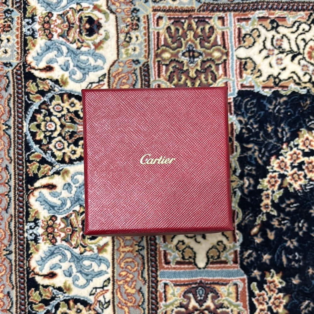 Cartier Red Jewelry Box